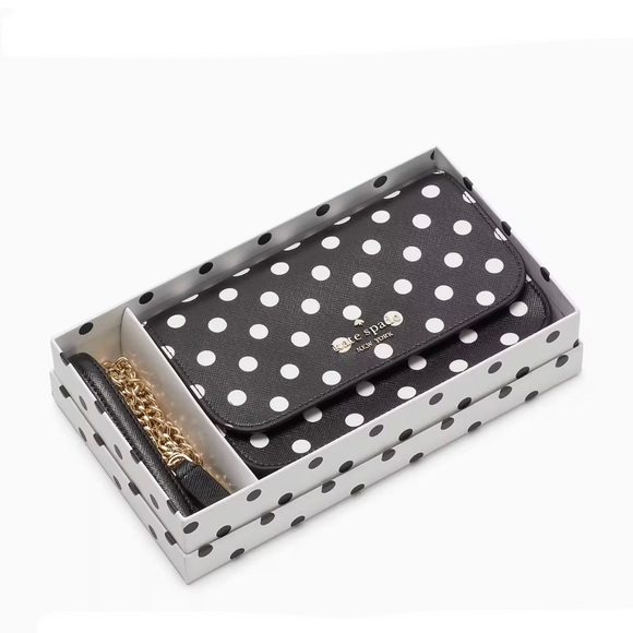 Kate Spade Polka Dot Crossbody Cheers Charming Dot - Picture 5 of 10